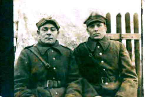 Alojzy Zieliński po prawej
